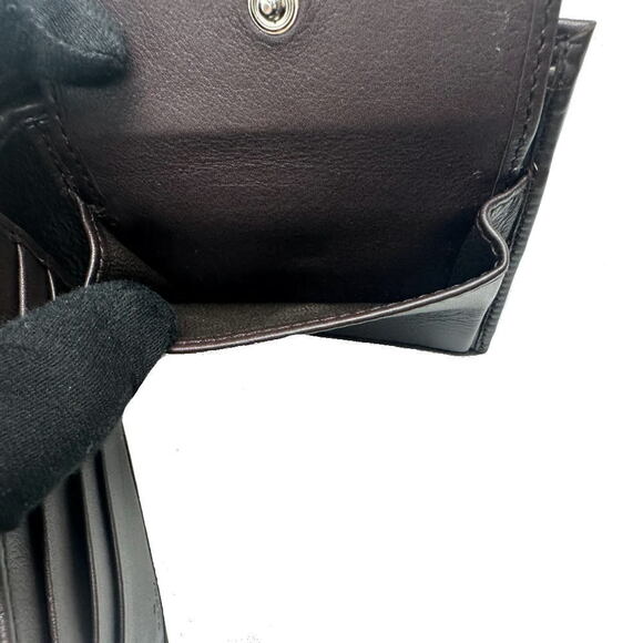 Gucci Wallet GG Horsebit Canvas Leather Beige Brown Bifold - Picture 2 of 5